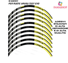 ADESIVI Stickers RUOTE BICI DA CORSA URSUS TS37