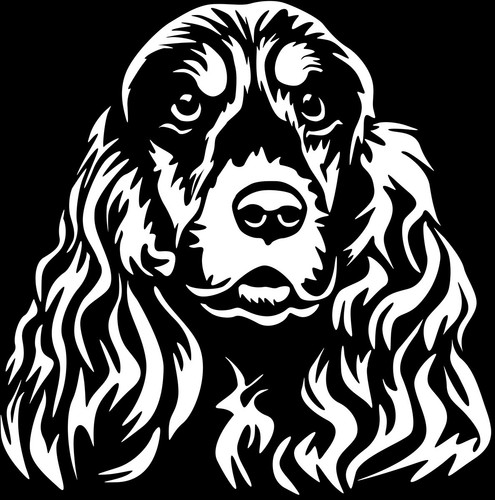 Adesivo cocker spaniel - cocker,