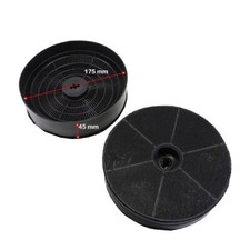 Coppia Filtri in Carbone per