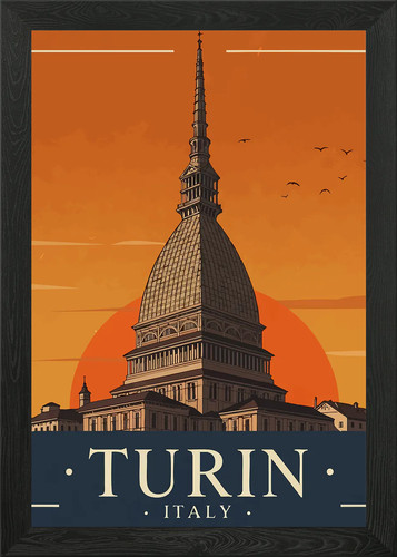 Torino italia poster - italia,