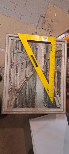 Antico quadro olio tela - quadro,