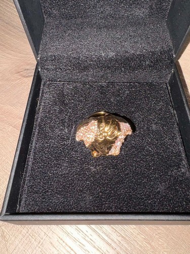 Anello medusa versace oro - anello,