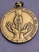 2 Medaglie AVIS Sezione Volontari italiani del sangue