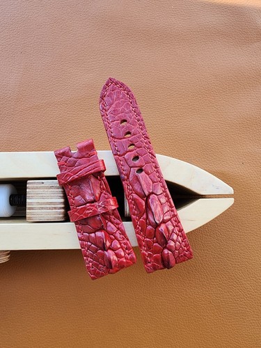 Cinturino orologio rosso