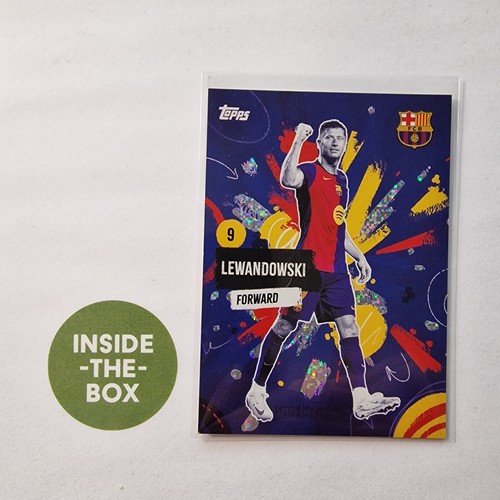 Lewandowski barcelona topps - barcelona,