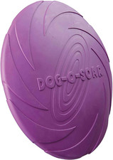 Frisbee Gomma Nat. 24 Cm - Tx33503, Colori Assortiti, 1 Pezzo