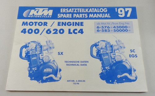 Catalogo ricambi motore ktm - catalogo,