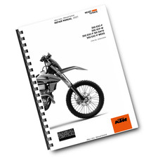 KTM 2021 - 350 XCF-W EXC-F SEI GIORNI WESS - MANUALE DI SERVIZIO RIPARAZIONE OFFICINA