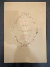 Calendario arte 1952 - calendario, d’arte