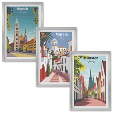 Arte murale stampata alta