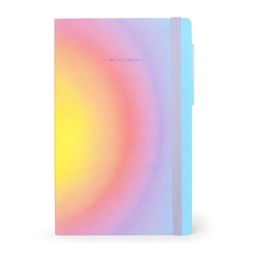 Notebook bianco large aura - my,