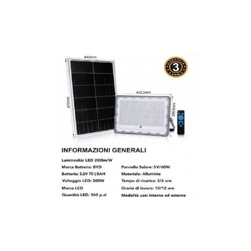 Faro led 500 crepuscolare - led,