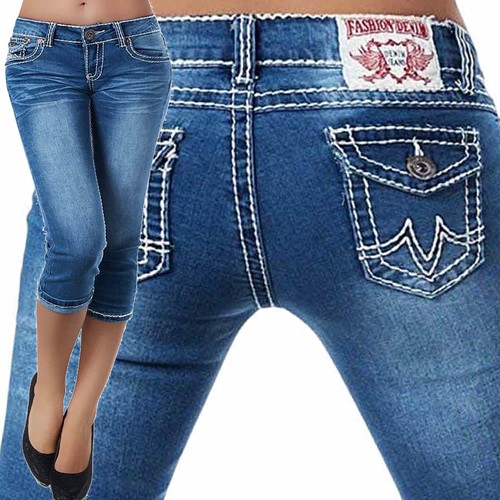 Jeans capri bemuda - capri, 3/4