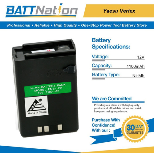 12v 1100mah nimh battery - 1100mah,