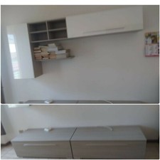 arredamento completo di armadio letto tavolo,sedie, salotto