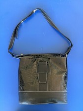 Borsa Gianfranco Ferrè in pelle nera, originale, vintage