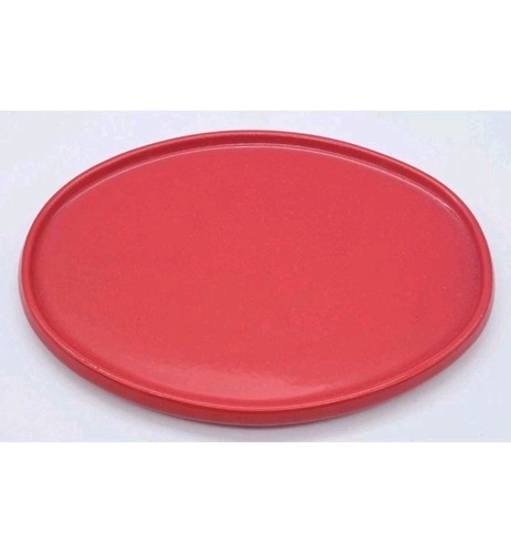 Vassoio piatto colore rosso - vassoio/piatto,