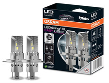 OSRAM LEDriving HL EASY GEN 2 H4 / H19 COPPIA LAMPADE LUCE BIANCO FREDDO 6500K 6