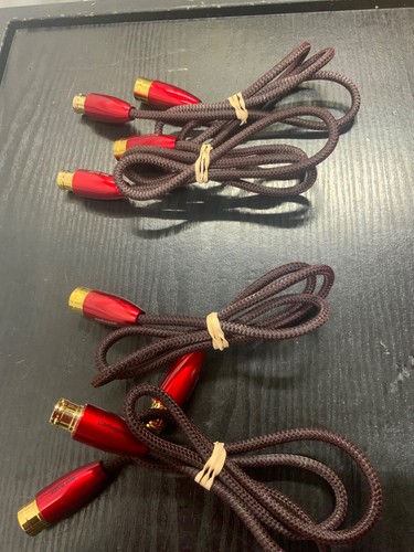 Audioquest red river xlr - red,