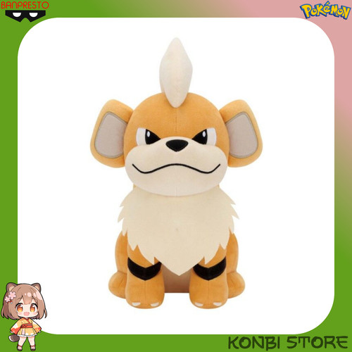 Growlithe peluche very - peluche, soft