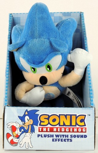 Peluche sonic riccio - sonic, con