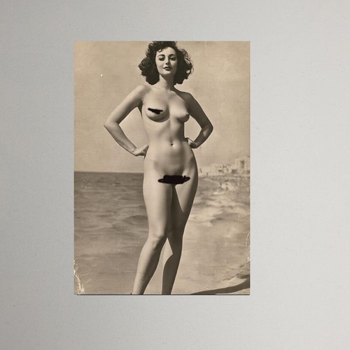 Foto nudo donna arte - donna,, vintage