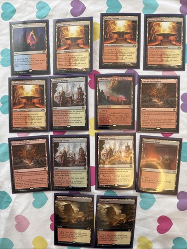 Mtg mazzo bruciato rosso - mazzo, e