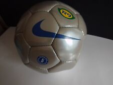 Nike R9 Ronaldo Official Size Ball Size 5 Silver/Blue Football 