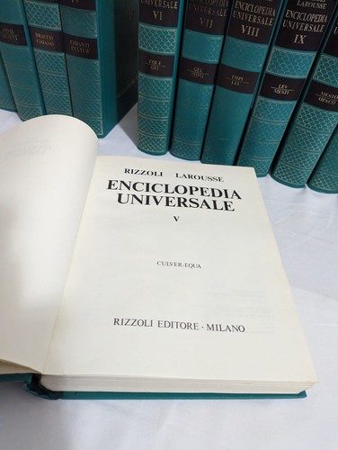Enciclopedia universale - enciclopedia,