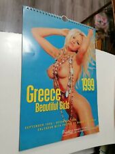GREECE BEAUTIFUL GIRLS 1999 Calendario con foto di belle ragazze LINGUA GRECA