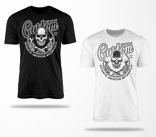 Shirt biker b0196 chopper - t-shirt,