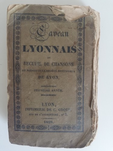 Caveau lyonnais recueil - caveau, de