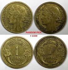 FRANCE 1934 1 Franc  XF