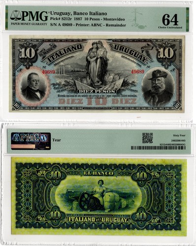 Uruguay banco italiano 10 - italiano,