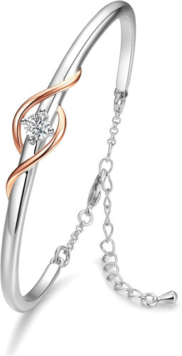 Bracciale donna oro bianco 18k - bianco,