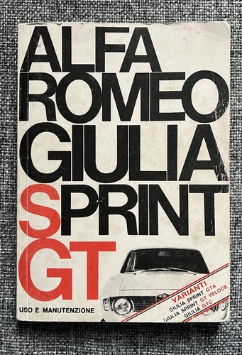 Alfa romeo giulia sprint - giulia,