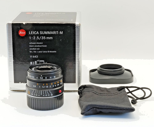 Leica summarit 35mm - 35mm, f/2.5