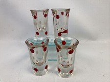 Vintage Liqueur Shot Glass Set