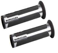 BARRACUDA COPPIA MANOPOLE RACING ARGENTO PER DUCATI MONSTER