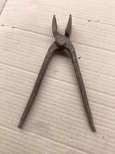 🟡 ANTICA PINZA DA FABBRO FORGIATA A MANO 