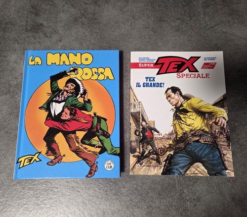 Tex book mano - mano, rossa
