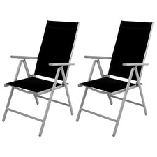 2 pezzi sedia da giardino