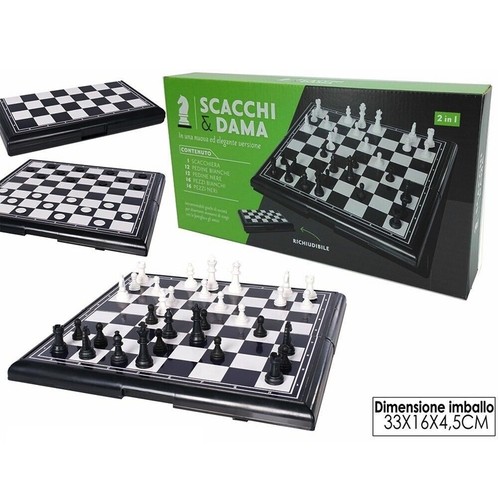 Gioco set scacchi - e, dama