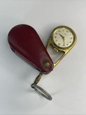 Raro portachiavi orologio da