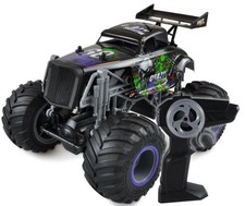 Amewi Crazy Hot Rod Monster Truck 1:16 RTR Nero/Verde Automodello elettrico