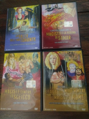 Lotto dvd peplum maciste - lotto, 6