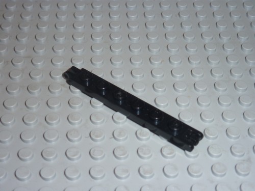 Lego black hinge - plate, 4504