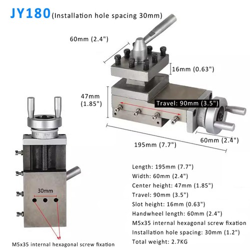 Jy180 30mm banco oscillante - jy180,