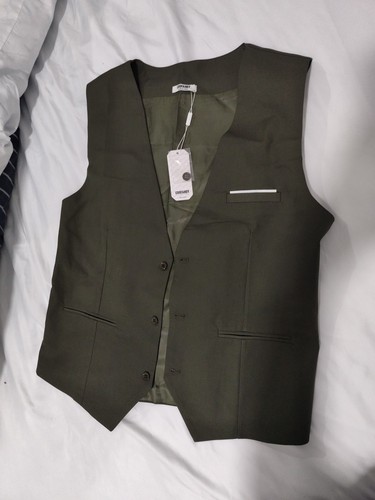 Gilet coofandy uomo verde - coofandy,
