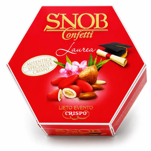 Snob laurea confetti - laurea, rossi